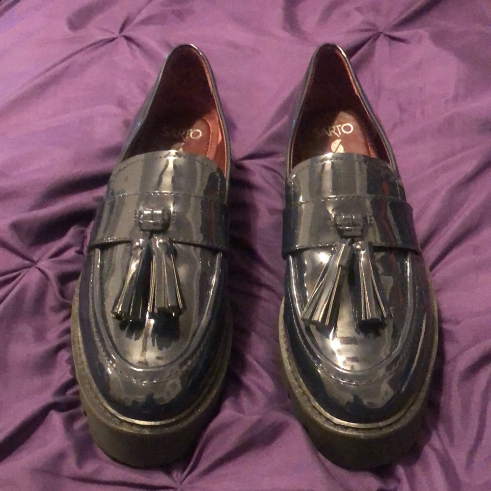Sarto navy blue shoes